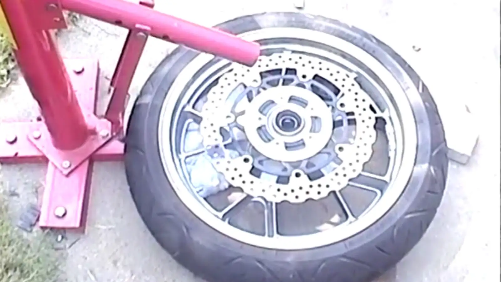 Front Tire Change