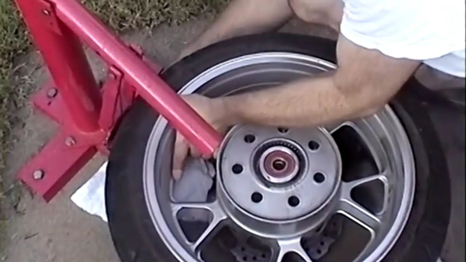 Rear Tire Change