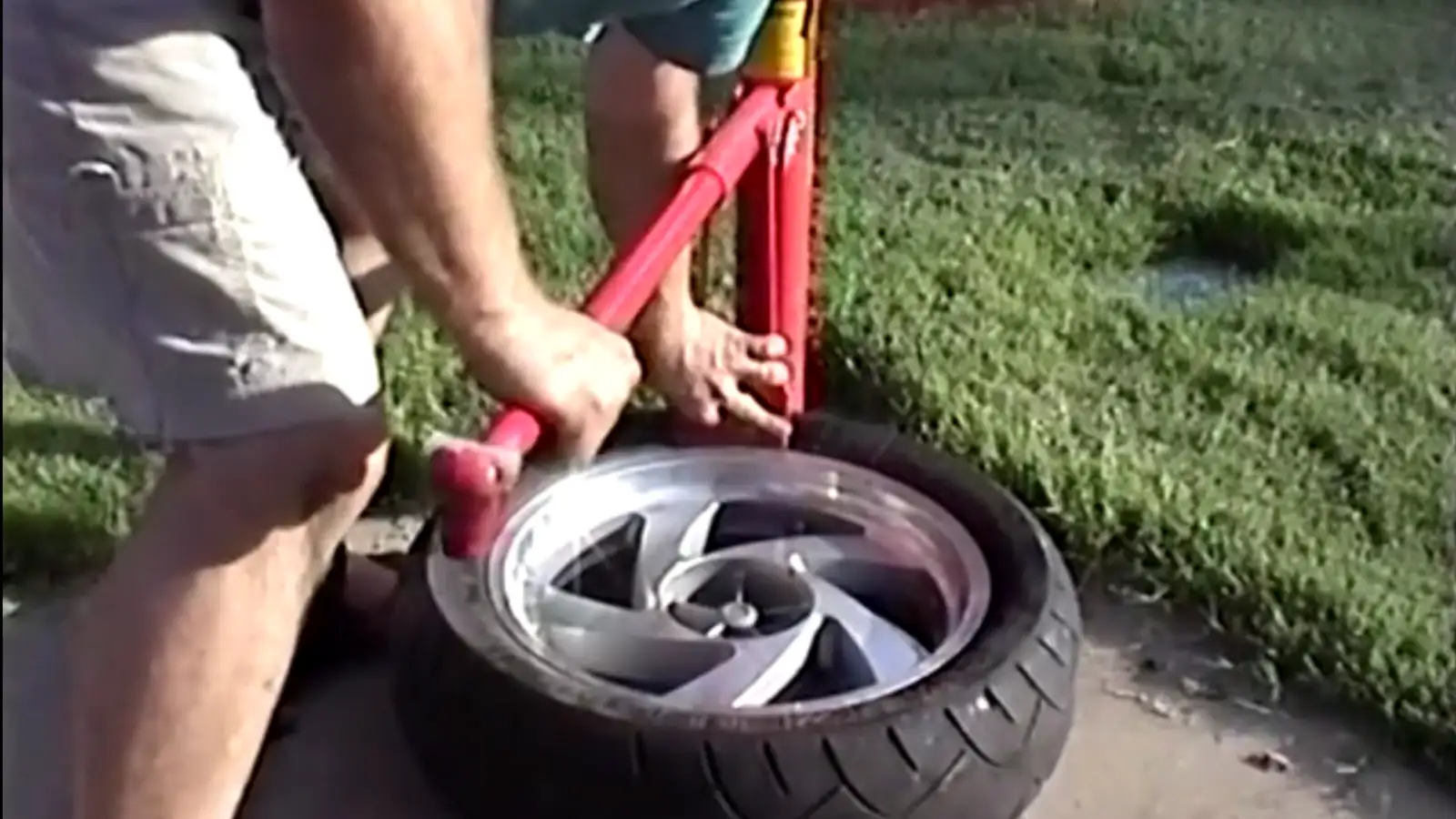 Rear Tire Change