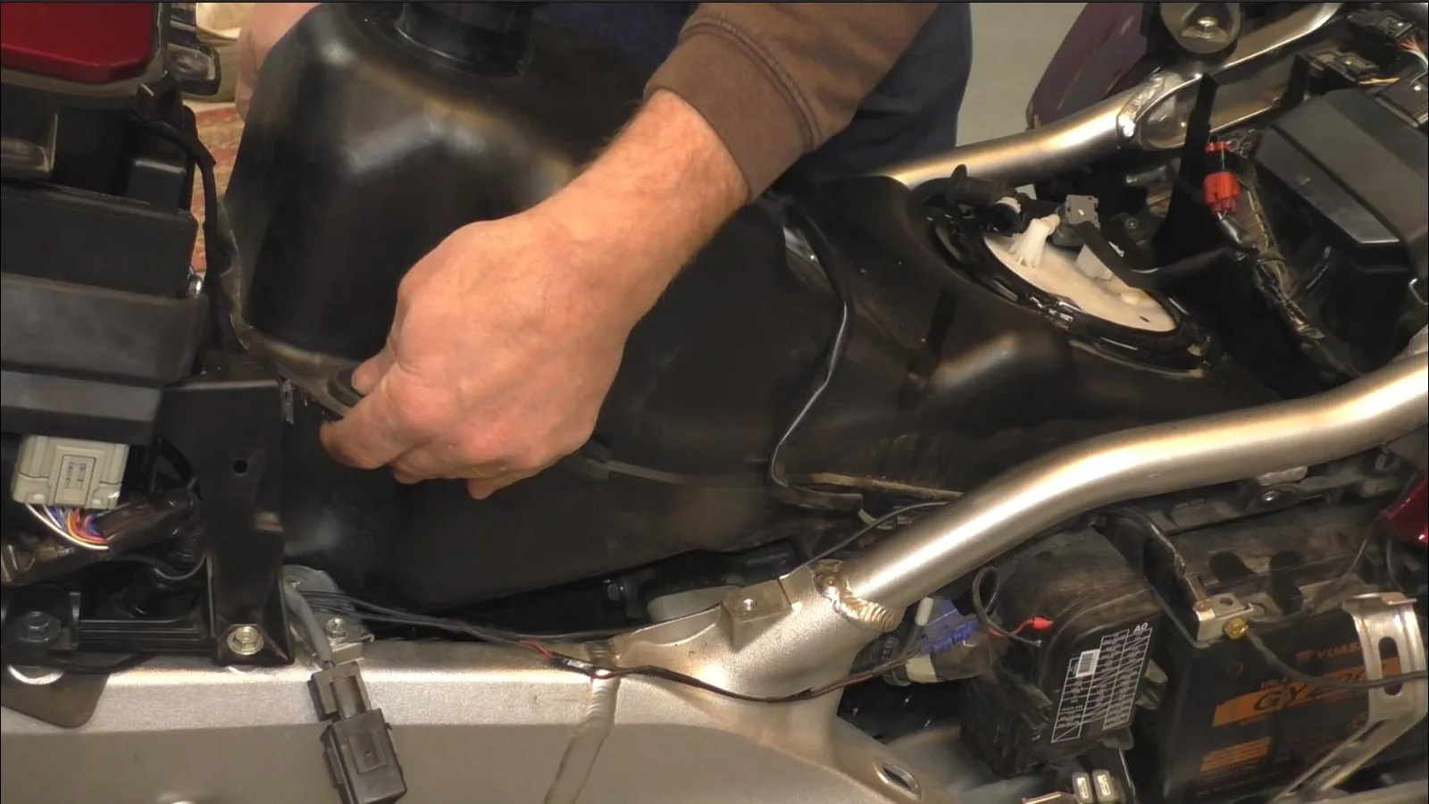 Gas Tank Remove and Replace