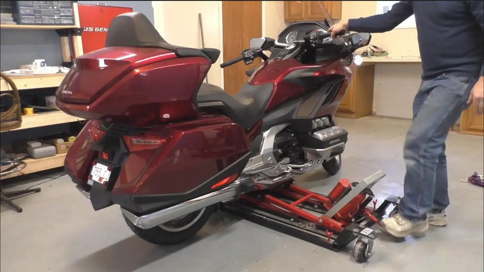 Jacking Up the bike