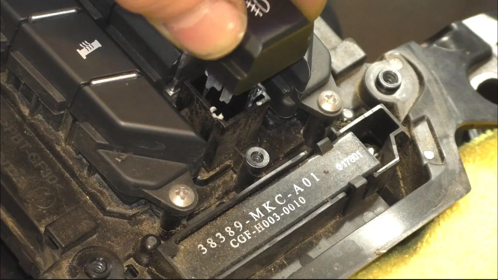 Switch Panel Button Installation